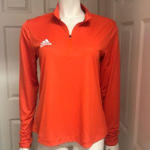 Adidas Athletic/Athleisure 1/4 Zip Knit Top, NWT!